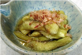 夏はこれ!冷やし茄子