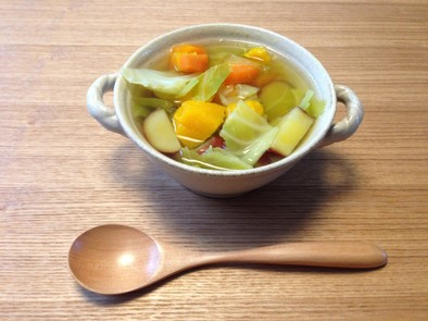 ☆素材のうまみたっぷり☆胃に優しいスープの写真
