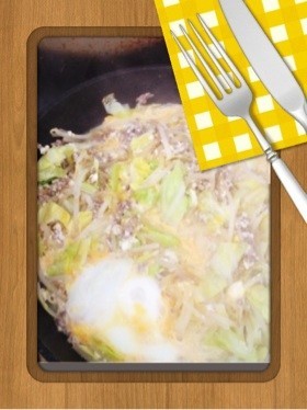 野菜炒め〜卵とじ〜の画像