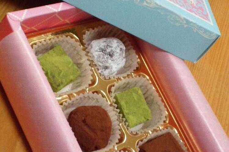 トリュフ 生チョコ プロみたいな味 レシピ 作り方 By もん もん クックパッド 簡単おいしいみんなのレシピが352万品