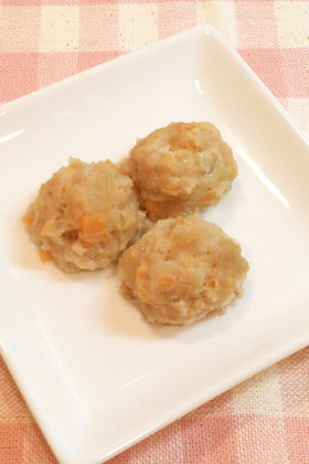 離乳食 後期 完了期☆高野豆腐入り肉団子