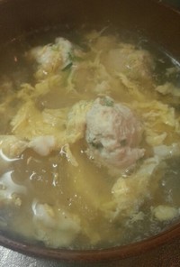 冬瓜と鶏団子スープ