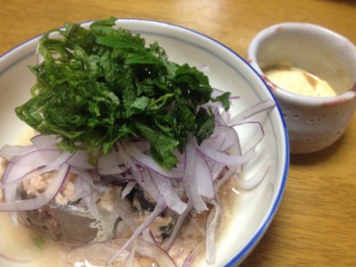 水煮鯖缶のシンプル美味しい食べ方♡の写真