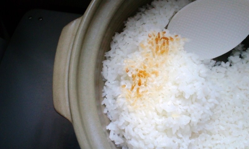 土鍋ごはん：無洗米の画像
