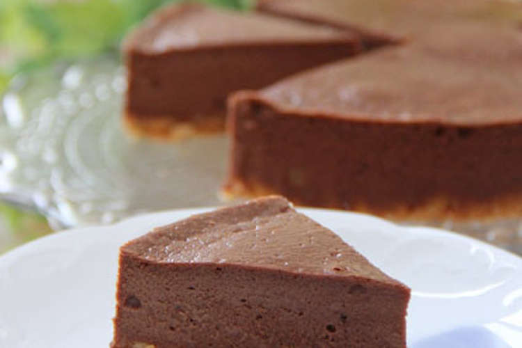 簡単 濃厚 チョコレートnyチーズケーキ レシピ 作り方 By Shinku クックパッド 簡単おいしいみんなのレシピが350万品
