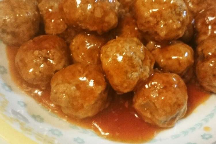 子供も大好き 揚げないふわふわ肉団子 レシピ 作り方 By ビーグルのソラ クックパッド 簡単おいしいみんなのレシピが360万品