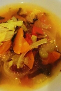 デトックス野菜スープ～コンソメ味