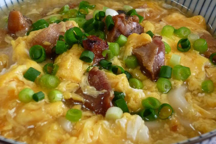 焼き鳥缶deトロトロ卵あんかけうどん レシピ 作り方 By Rie Tin クックパッド 簡単おいしいみんなのレシピが354万品
