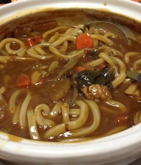 鍋の残りをカレーうどんにリメイク