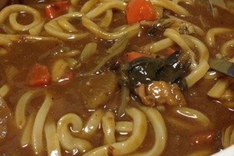 鍋の残りをカレーうどんにリメイク レシピ 作り方 By たもも 新米主婦 クックパッド 簡単おいしいみんなのレシピが352万品