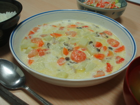 簡単!えびのクリーム煮