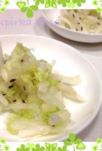 白菜と大根のキャラウェイサラダ