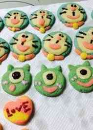 みんなの カラフル クッキー 食紅 レシピが40品 クックパッド