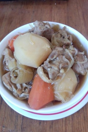 ☆鶏ももで肉じゃが☆