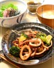 イカとブロッコリーの中華風甘酢炒め