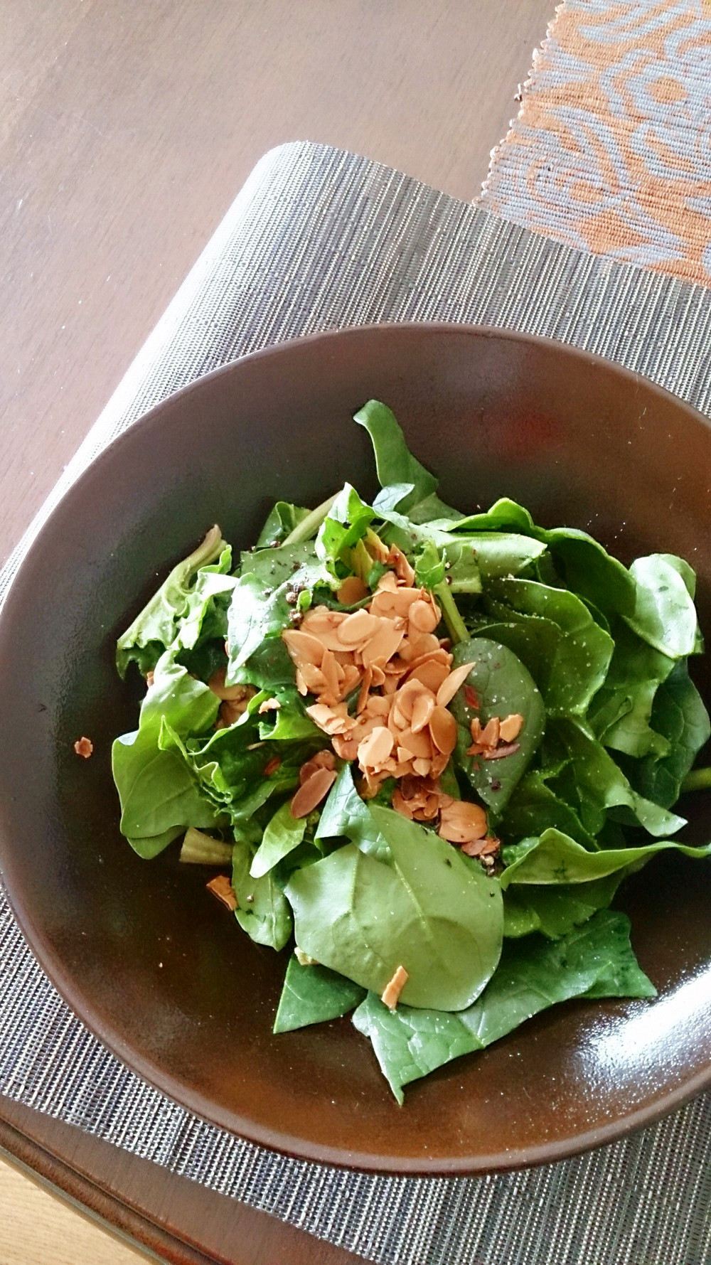 ほうれん草のサラダ 温かいベーコンドレッシング添え レシピ