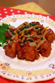 鶏もも肉の南蛮漬け~中華風☆の写真