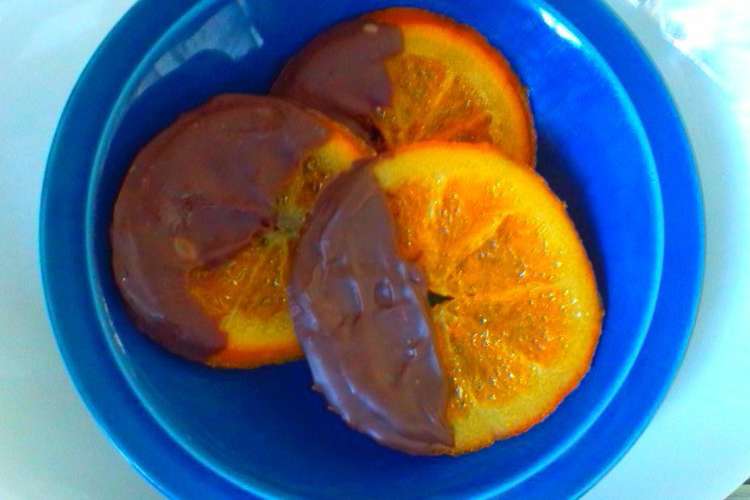 オレンジピール 輪切り のチョコがけ レシピ 作り方 By 柚ハーブ クックパッド 簡単おいしいみんなのレシピが367万品