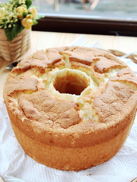 卵白だけで♥ごくうま ふわふわシフォン♥