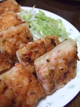 エスニック♪な海老パン揚げ