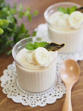 バナナプディングのレシピ