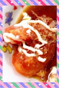シンプル☆トマトとポン酢マヨ☆簡単！