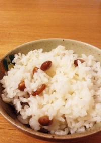 福豆の炊き込みご飯