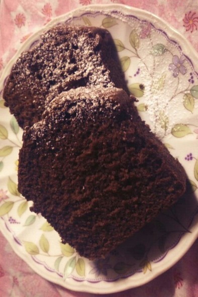 ショコラパウンドケーキの写真