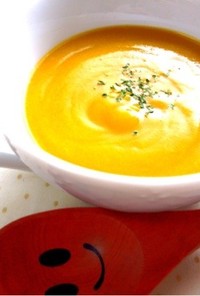 かぼちゃと新玉ねぎの濃厚ポタージュスープ