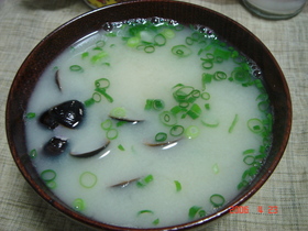 ほっこりしみじみ.. しじみの味噌汁