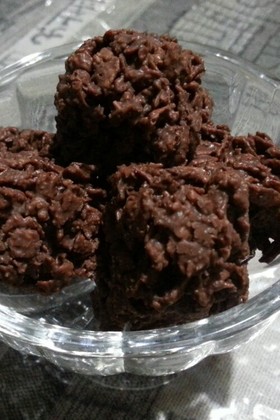 ☆レンジでお手軽チョコクランチ☆