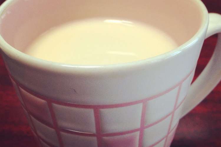 混ぜるだけ 甘酒豆乳 レシピ 作り方 By まっくろマック クックパッド 簡単おいしいみんなのレシピが357万品