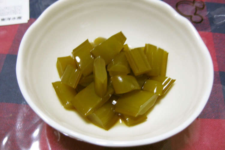 安くておいしい茎ワカメ 生ワカメ 煮 レシピ 作り方 By Aki陽子 クックパッド 簡単おいしいみんなのレシピが352万品