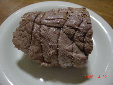 ゆで豚ＤＥ簡単♪味つけ豚(圧力鍋使用)の写真