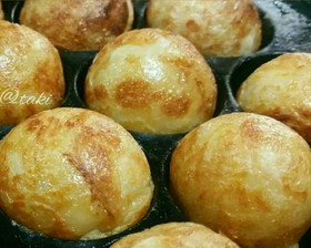 小麦粉&計量カップで簡単♡関西人たこ焼き