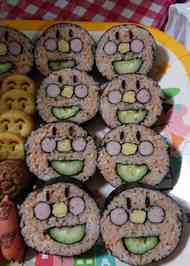 みんなが作ってる アンパンマン 巻き寿司のレシピ クックパッド 簡単おいしいみんなのレシピが367万品