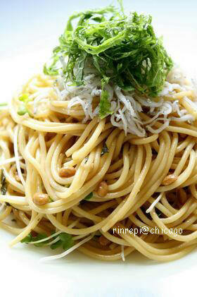 大葉にんにく醤油 冷製納豆パスタ レシピ 作り方 By 勇気凛りん岸田夕子 クックパッド 簡単おいしいみんなのレシピが353万品