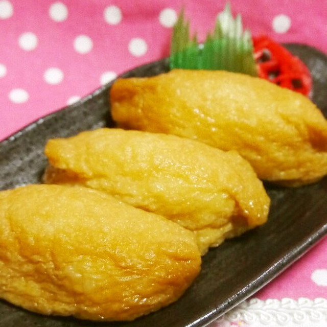 調味料2つ 超簡単 うちの絶品いなり寿司 レシピ 作り方 By ゆっちゃん クックパッド 簡単おいしいみんなのレシピが351万品