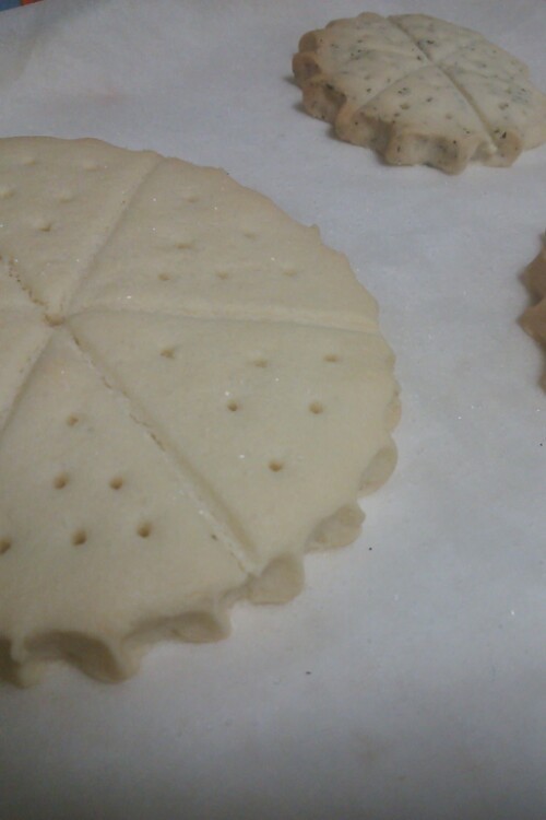 ケシの実ショートブレッドペチコートテールのレシピ