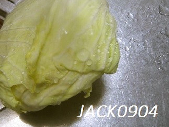 キャベツの葉をきれいに剥がす方法 レシピ 作り方 By Jack0904 クックパッド