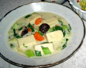 高野豆腐のクリームシチュー