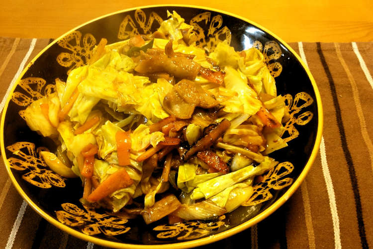 春キャベツのコテッチャン炒め レシピ 作り方 By ハマユキ クックパッド 簡単おいしいみんなのレシピが365万品