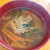 野菜とキムチの鶏がらスープ