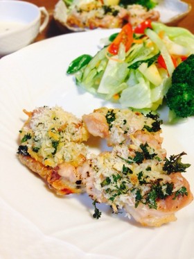 オーブンで低カロリー *鶏パン粉焼き*