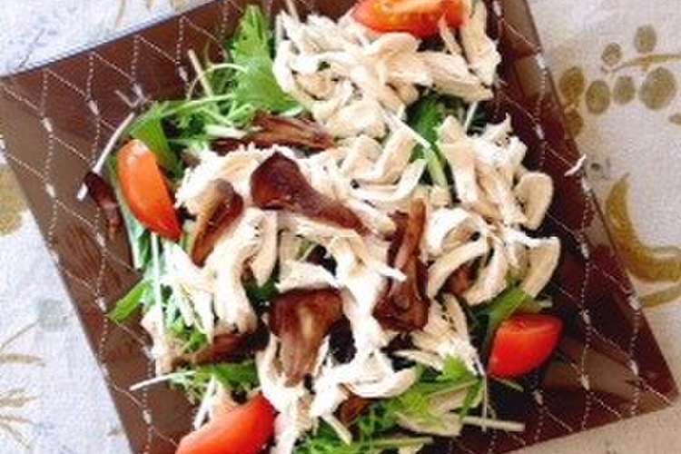 ダイエット中や授乳中に 水菜サラダ レシピ 作り方 By Megmonica クックパッド 簡単おいしいみんなのレシピが374万品