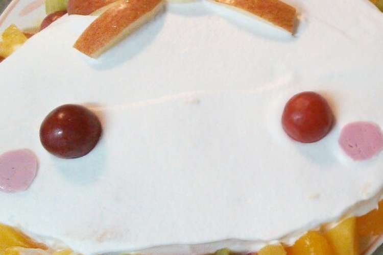 ほっぺちゃんケーキ レシピ 作り方 By Akki クックパッド 簡単おいしいみんなのレシピが359万品