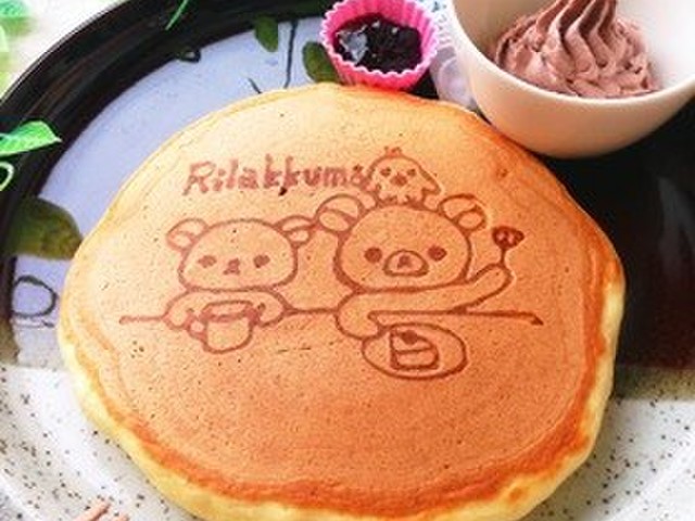 絵を直せる お絵描きホットケーキ レシピ 作り方 By ザッキーー クックパッド