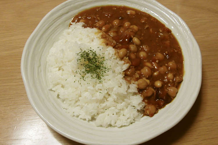 簡単美味 トマト ミックスビーンズカレー レシピ 作り方 By 春眠 クックパッド 簡単おいしいみんなのレシピが355万品