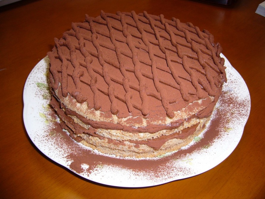 ウィーン風チョコレートケーキの画像
