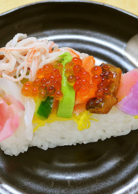 ひな祭り☆簡単トッピングミニちらし寿司♪